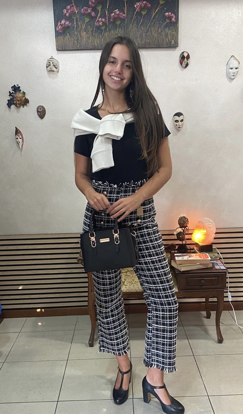 PANTALONI ANGELICA A QUADRI - immagine 4
